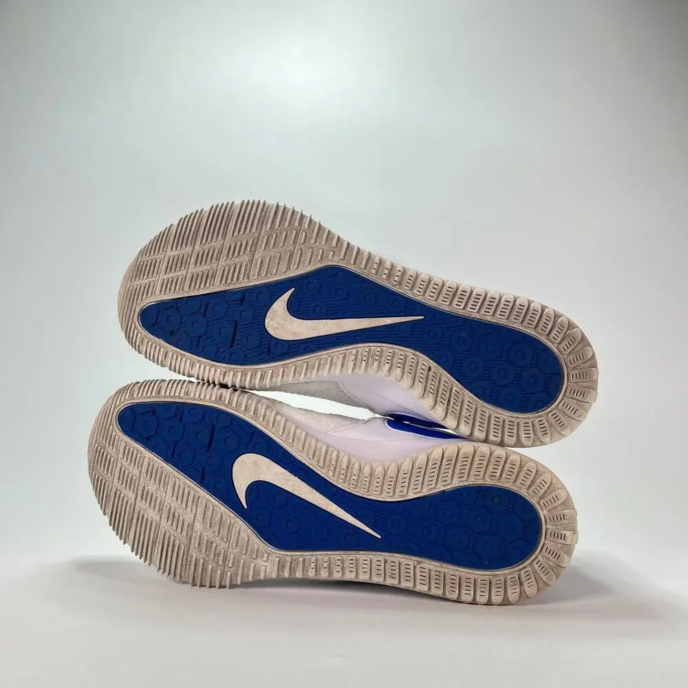 Nike Air Zoom Hyperace 2 White Indoor Court Shoes AA0286-104 Women's Size 9.5